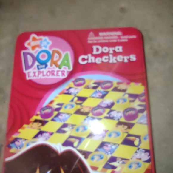 VTG Nick Jr Dora the explorer checkers game - Picture 1 of 8
